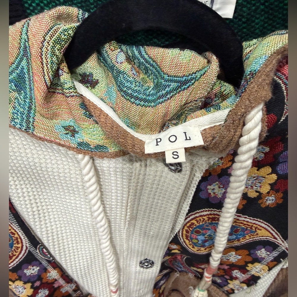 Pol Multicolor Patchwork Hoodie - image 5